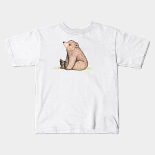 Woodland Bear Kids T-Shirt